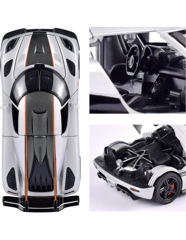 Coche de Juguete Koenigsegg One 1/32 con Luz y Sonido