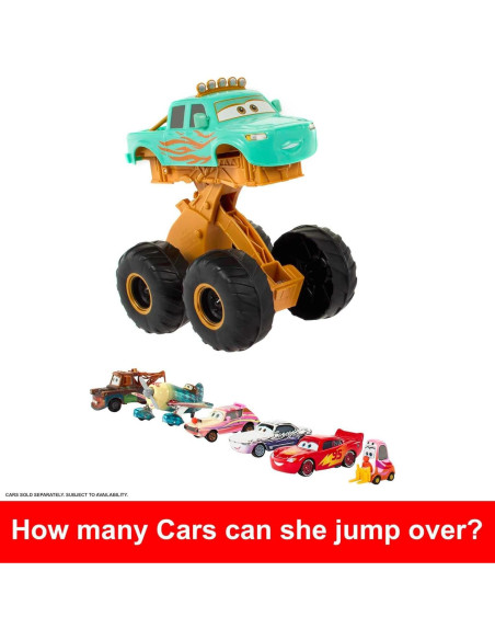 Camión Monstruo Circus Stunt Ivy Mattel - Cars Disney+ Camión Monstruo Circus Stunt Ivy Mattel - Cars Disney+