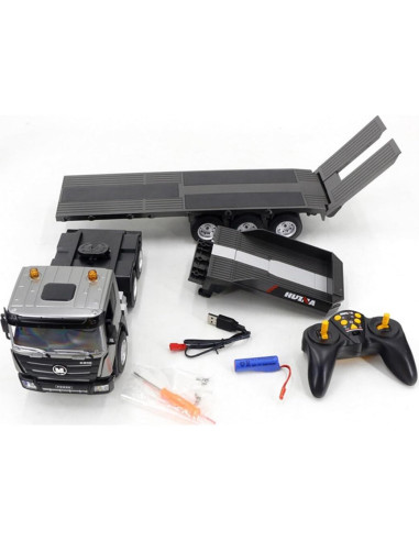 Remolque de Cama Plana LOCHE RC 1/18 Control Remoto