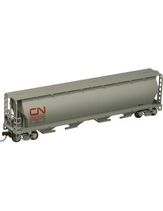 Vagón de Carga Bachmann HO 4 Bahías Grano Nacional 2