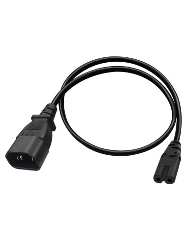 Cable de Alimentación AC C14 a C7 3m Tekit 10A 110V-240V