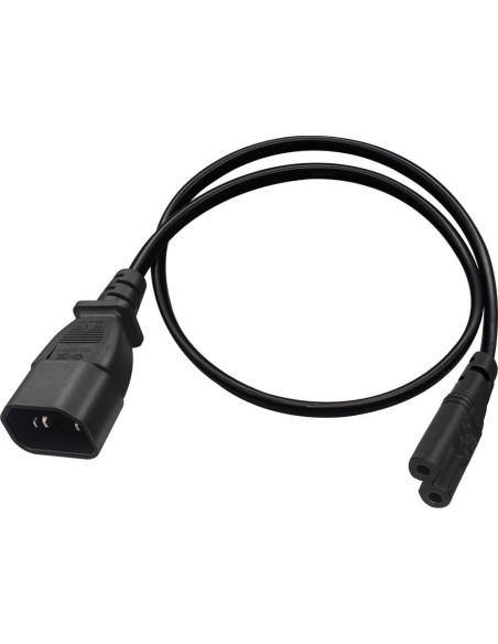 Cable de Alimentación AC C14 a C7 3m Tekit 10A 110V-240V Cable de Alimentación AC C14 a C7 3m Tekit 10A 110V-240V