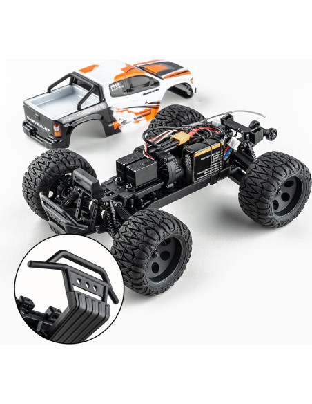 Camión RC BEEZRC Colorado 1/24 Offroad Eléctrico Negro Camión RC BEEZRC Colorado 1/24 Offroad Eléctrico Negro