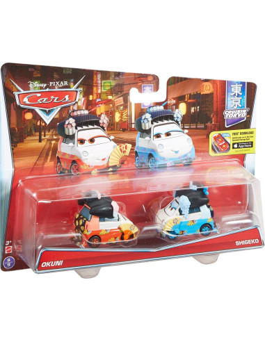 Auto de Metal Disney Pixar Cars 2-Pack Okuni & Shigeko