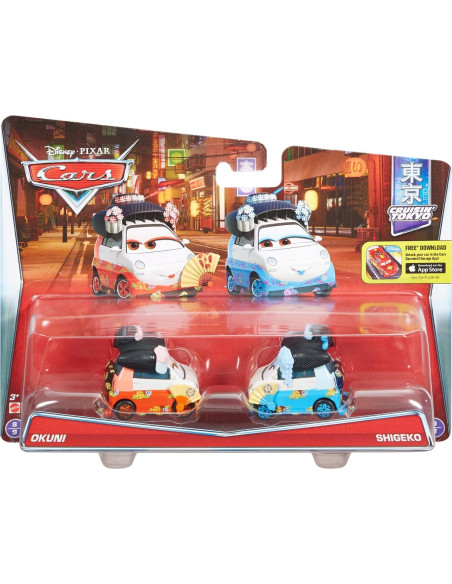 Auto de Metal Disney Pixar Cars 2-Pack Okuni & Shigeko Auto de Metal Disney Pixar Cars 2-Pack Okuni & Shigeko
