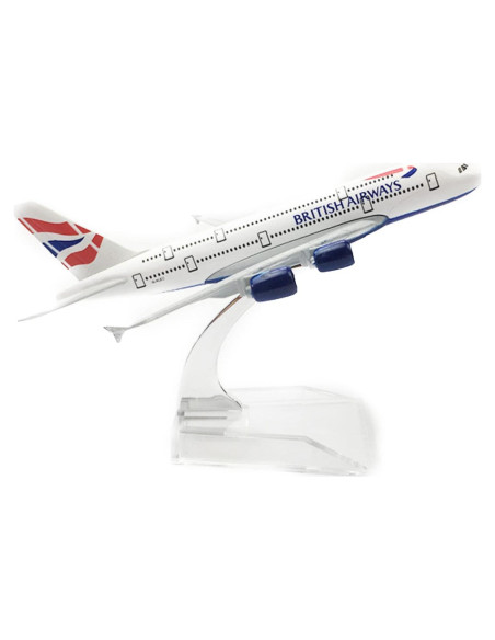 Modelo avión TECKEEN A380 escala 1/400 decorativo Modelo avión TECKEEN A380 escala 1/400 decorativo