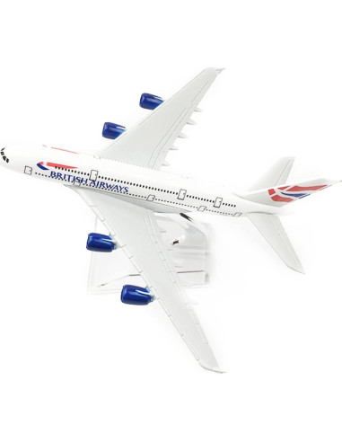 Modelo avión TECKEEN A380 escala 1/400 decorativo