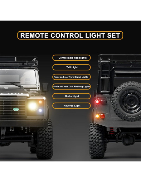 Coche RC MN 99s Jeep 1/12 4x4 con 3 Baterías 1300mAh Coche RC MN 99s Jeep 1/12 4x4 con 3 Baterías 1300mAh