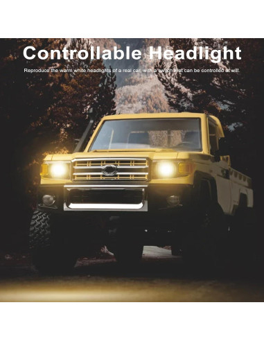 Camión RC MN-82 Land Cruiser 1/12 Todo Terreno 2.4GHz