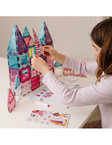 Castillo Magnético Princesas Disney - Set 70 Piezas Tytan