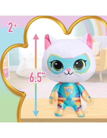 Peluches Disney Junior SuperKitties Bitsy 16.5 cm Just Play Peluches Disney Junior SuperKitties Bitsy 16.5 cm Just Play