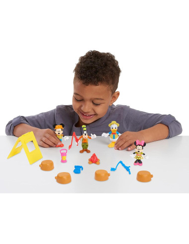 Set de Camping Mickey Mouse Just Play 14 Piezas 3+