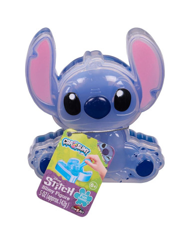 Slime Cra-Z-Slimy Stitch - Azul Brillante con Confeti