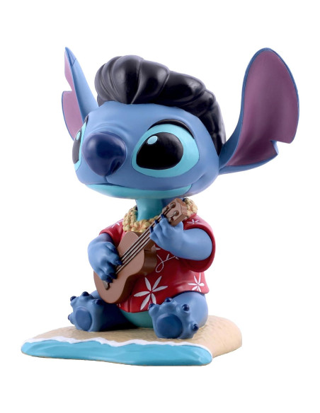 Figura Cabeza Balanceante Elvis Stitch NECA Azul Hawaiano Figura Cabeza Balanceante Elvis Stitch NECA Azul Hawaiano