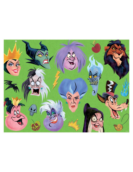 Rompecabezas Ceaco Disney Villanos 1000 Piezas 67x50cm Rompecabezas Ceaco Disney Villanos 1000 Piezas 67x50cm