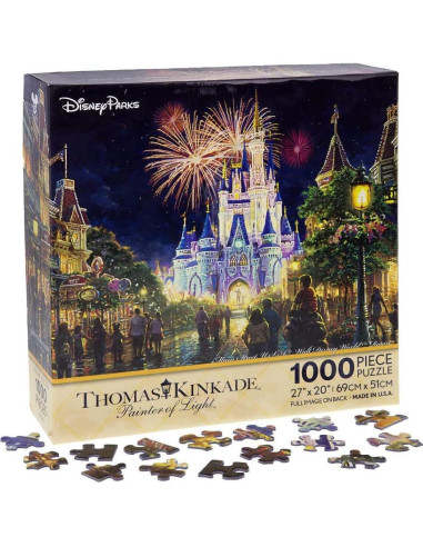 Rompecabezas 1000 Piezas Disney Thomas Kinkade Main Street