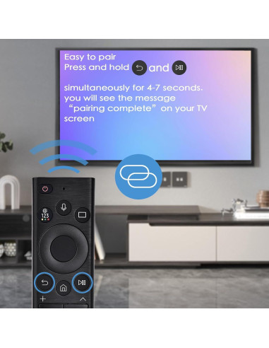 Control Remoto de Voz Samsung BN59-01385A para Smart TV 4K 8K