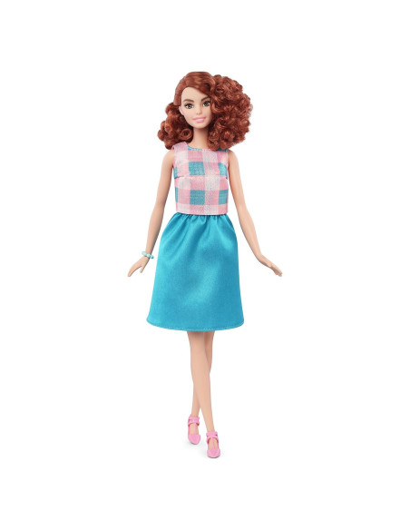 Muñeca Barbie Fashionistas Teal Terrific - Mattel 32.4 cm Muñeca Barbie Fashionistas Teal Terrific - Mattel 32.4 cm