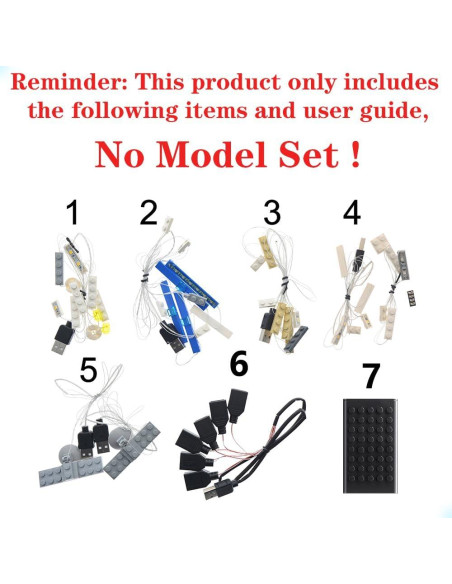 Juego de luces LED Menzava para Lego 71040 Castillo Disney Juego de luces LED Menzava para Lego 71040 Castillo Disney