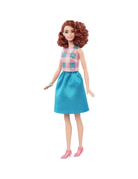 Muñeca Barbie Fashionistas Teal Terrific - Mattel 32.4 cm Muñeca Barbie Fashionistas Teal Terrific - Mattel 32.4 cm