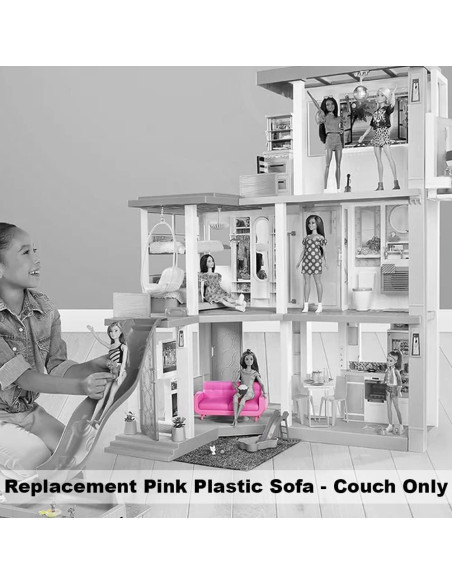 Sofá de Reemplazo para Casa de Ensueño Barbie GRG93 - Ele Toys Sofá de Reemplazo para Casa de Ensueño Barbie GRG93 - Ele Toys