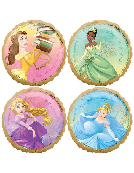 Ramo de Globos de Princesa Disney Anagram 53cm y 8 de 18cm Ramo de Globos de Princesa Disney Anagram 53cm y 8 de 18cm