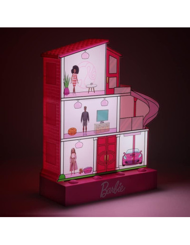 Luz Casa de Ensueño Barbie Paladone 30 cm Personalizable