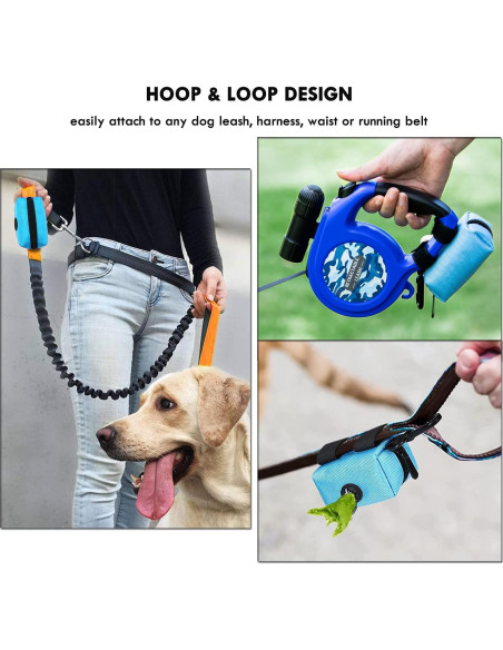 Soporte para bolsas de excremento de perro CAKOVANO Azul con 80 bolsas Soporte para bolsas de excremento de perro CAKOVANO Azul con 80 bolsas