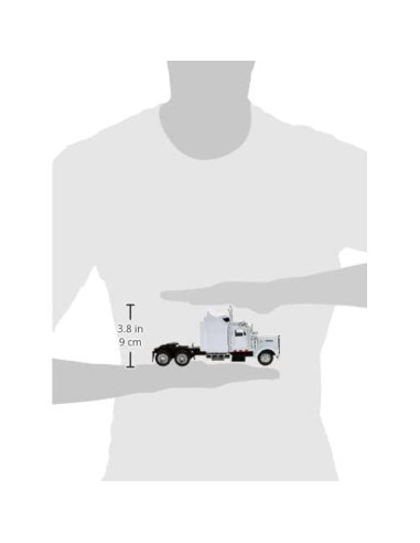 Modelo a Escala 1/43 NewRay Kenworth W900 Blanco