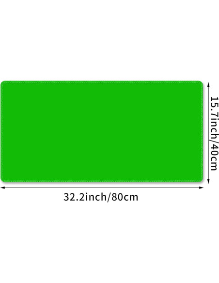Alfombrilla de Ratón Meffort Inc XXL Verde 800x400mm Resistente al Agua Alfombrilla de Ratón Meffort Inc XXL Verde 800x400mm Resistente al Agua