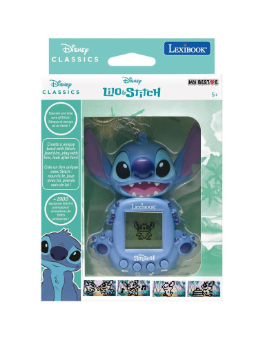 Consola de Juegos Portátil Lexibook Stitch 8 Juegos Interactivos