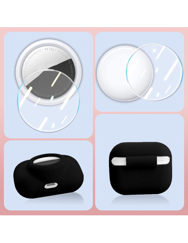 Funda Protectora 2 en 1 Enspito para AirPods Pro y AirTag