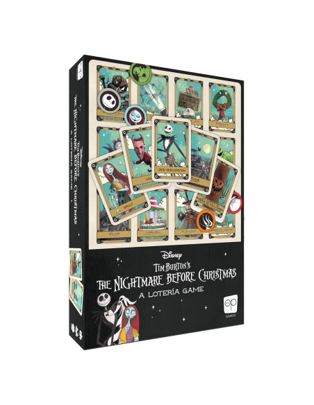 Juego de Lotería Disney Tim Burton El extraño mundo de Jack Juego de Lotería Disney Tim Burton El extraño mundo de Jack