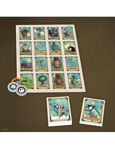 Juego de Lotería Disney Tim Burton El extraño mundo de Jack