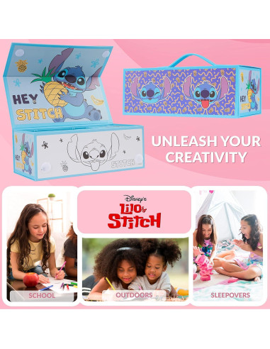 Set de Arte Disney Stitch Azul para Niños 4-12 Años
