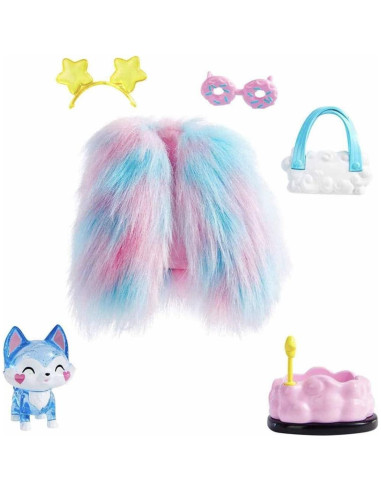 Paquete de Moda y Mascota Barbie Extra con Accesorios