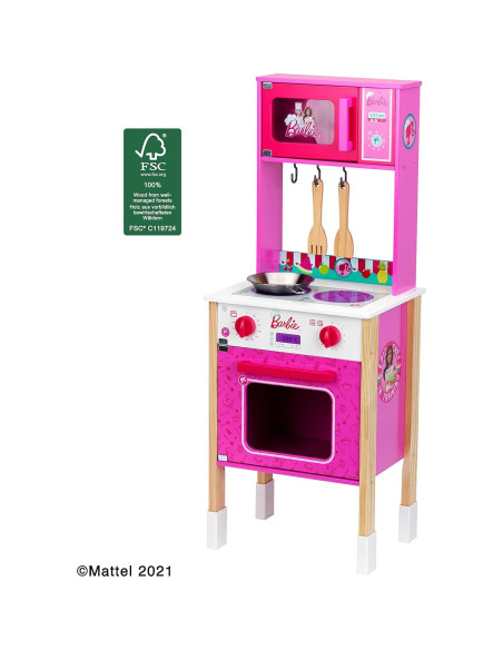Cocina de Juguete Barbie Epic Chef Klein, Madera Multicolor Cocina de Juguete Barbie Epic Chef Klein, Madera Multicolor