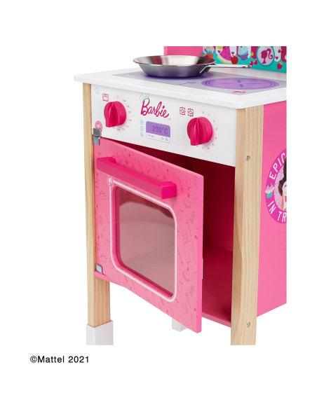 Cocina de Juguete Barbie Epic Chef Klein, Madera Multicolor Cocina de Juguete Barbie Epic Chef Klein, Madera Multicolor