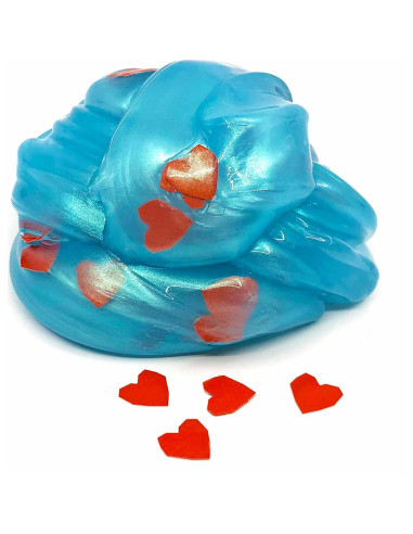 Slime Cra-Z-Slimy de Sally - Brillante y Elástico con Confeti