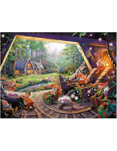 Rompecabezas 1000 Piezas Disney Blancanieves - Buffalo Games