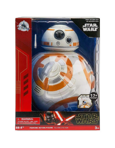 Figura Hablante BB-8 Disney Star Wars 24 cm con Sonidos