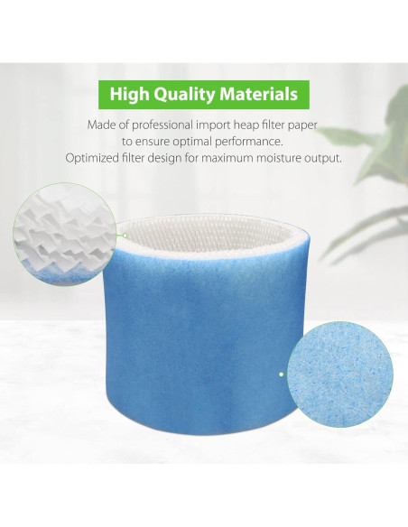 Filtro de Repuesto Smilyan HC-14 para Humidificador - 3 Paquete Filtro de Repuesto Smilyan HC-14 para Humidificador - 3 Paquete