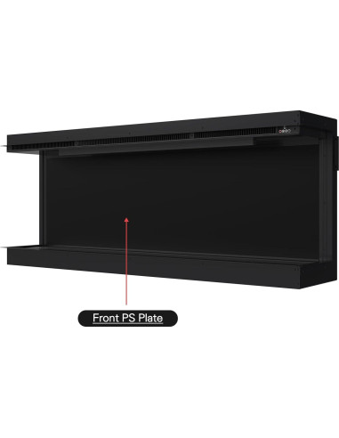 Parte de Chimenea Eléctrica HIRESC HSL 80" Plástico