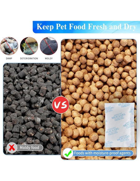 Paquetes de Gel de Sílice 35x50g - Absorbentes de Humedad Reutilizables Paquetes de Gel de Sílice 35x50g - Absorbentes de Humedad Reutilizables