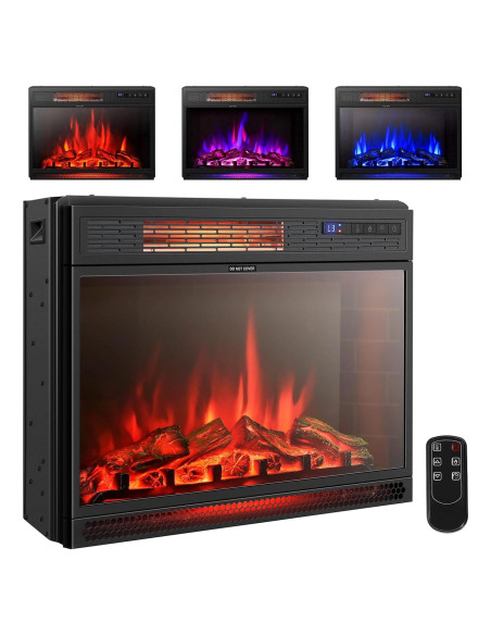 Chimenea Eléctrica GOFLAME 63.5cm Empotrada Control Remoto Chimenea Eléctrica GOFLAME 63.5cm Empotrada Control Remoto