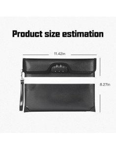 Bolsa Ignífuga de Documentos Accesorios Seguros 29x21cm 2