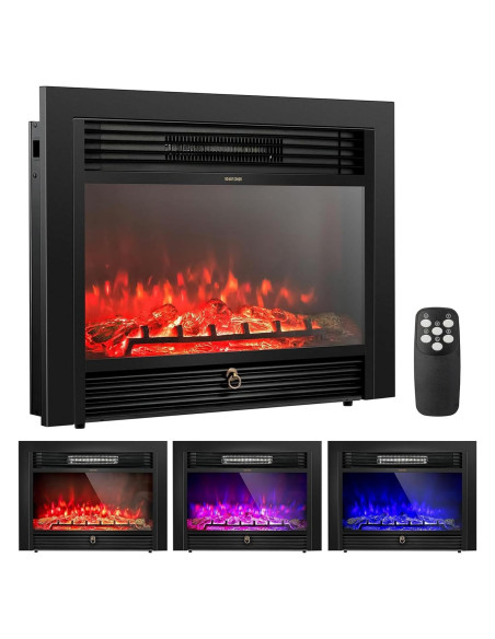 Chimenea Eléctrica COSTWAY EF-30D 750W/1500W con Control Remoto Chimenea Eléctrica COSTWAY EF-30D 750W/1500W con Control Remoto