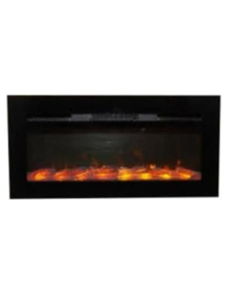 Chimenea Eléctrica Tiara 91 cm Control Remoto Negro Chimenea Eléctrica Tiara 91 cm Control Remoto Negro