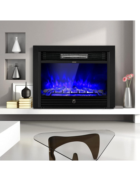 Chimenea Eléctrica LDAILY 71.12 cm Montada en Pared 3 Colores Chimenea Eléctrica LDAILY 71.12 cm Montada en Pared 3 Colores