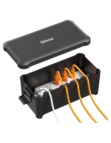 Caja Eléctrica Exterior Diivoo Mediana Impermeable 4 Puertos